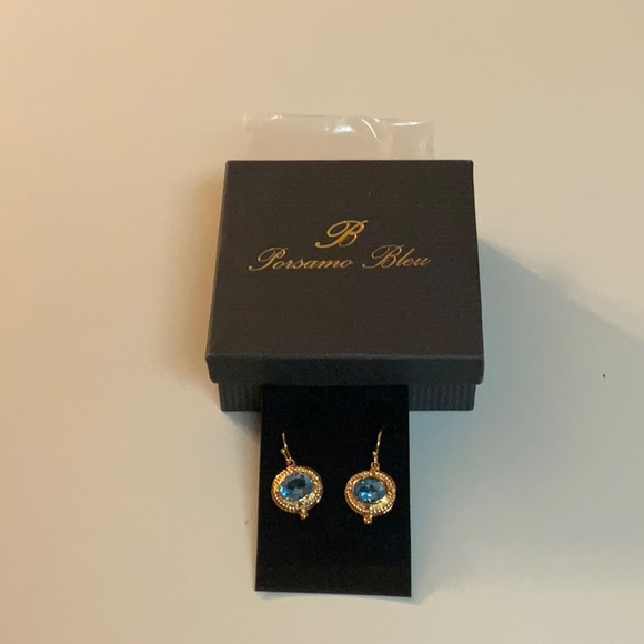Porsamo Bleu Jewelry - Porsamo Bleu Topaz drop earrings